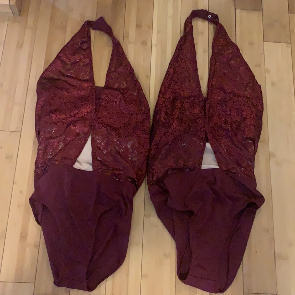 One-Piece Lacy Suit for Dancing